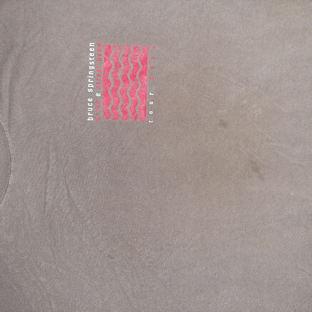 Bruce Springsteen 2000 tour shirt